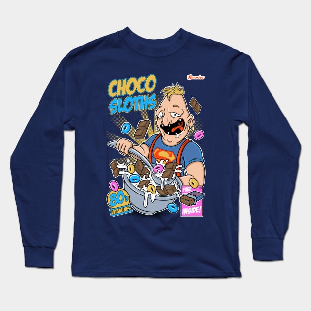 CHOCO SLOTHS Long Sleeve T-Shirt by FernandoSala